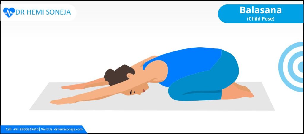 Balasana (Child Pose) 